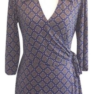 Laundry by Shelli Segal wrap dress XS